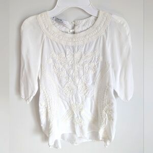 2 For $20 - Mango Embroidery top